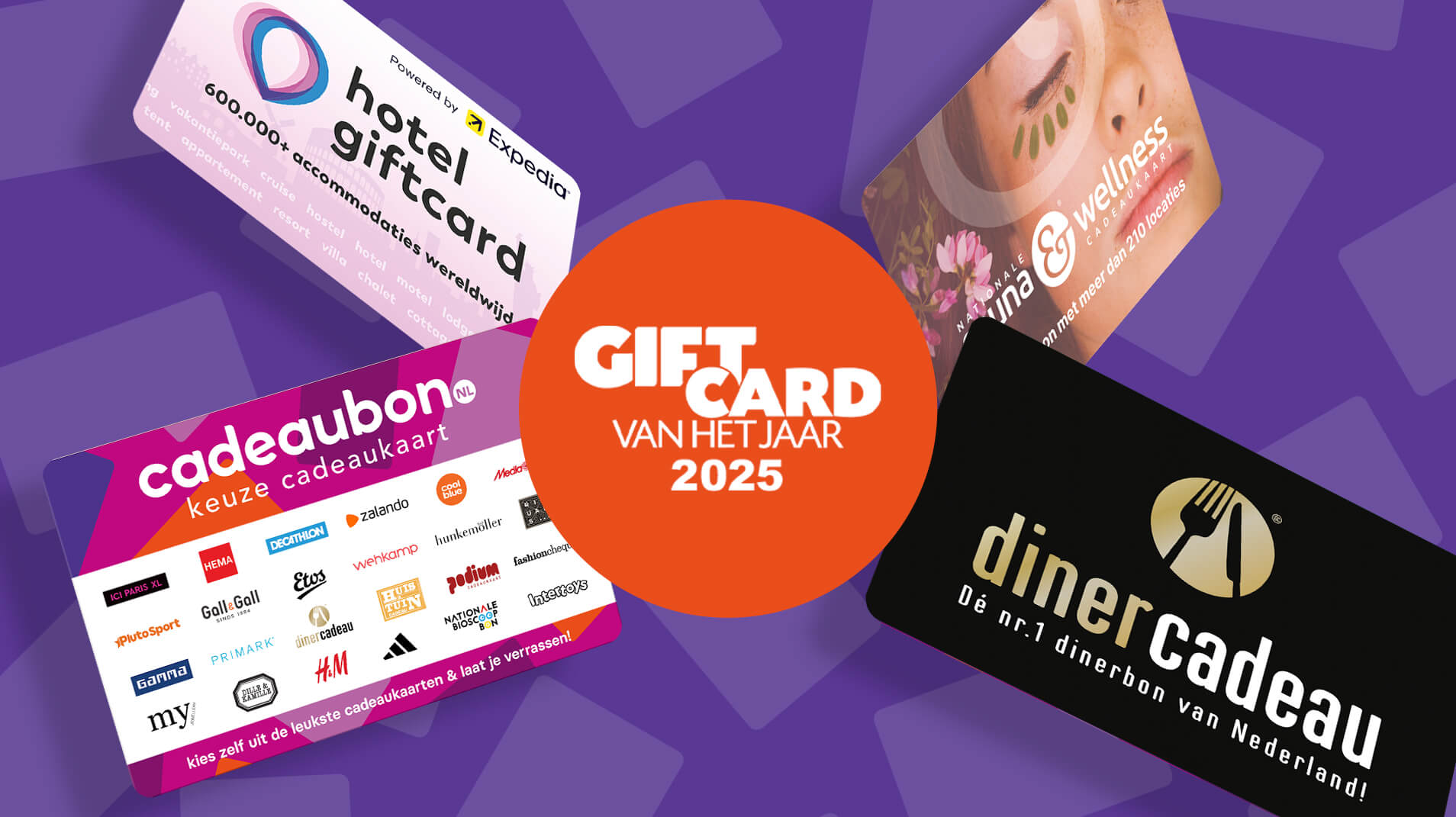 Giftcard van het Jaar Verkiezing 2025